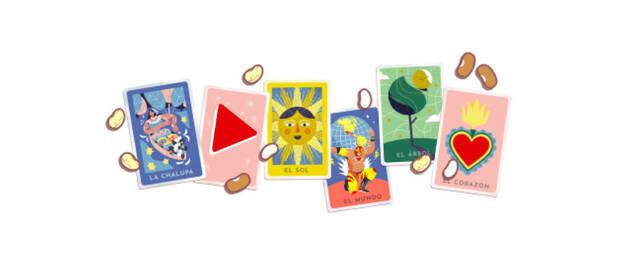 Juego Doodle de Google: La Lotería