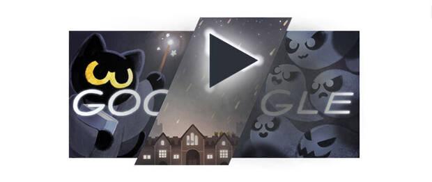 Juego Doodle de Google: Miau-loween