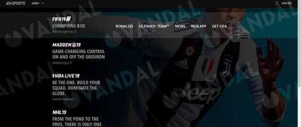 EA Sports elimina silenciosamente a Cristiano Ronaldo de la web de FIFA 19 Imagen 8