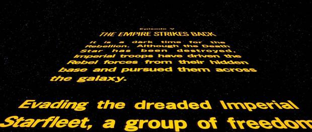Opening Crawl Star Wars