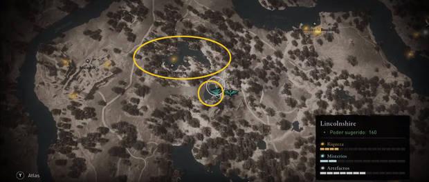 Assassin’s Creed Valhalla - Ubicación de Anguila