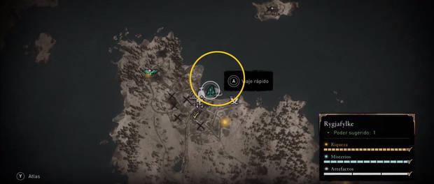 Assassin’s Creed Valhalla - Ubicación de Caballa