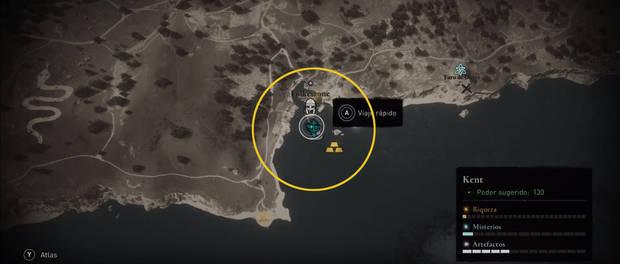 Assassin’s Creed Valhalla - Ubicación de Sargo