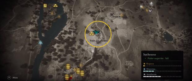 Assassin’s Creed Valhalla - Ubicación de Abadejo