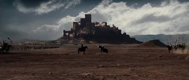 Castillo de Loarre en la película El reino de los cielos