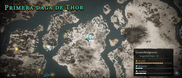 Assassin's Creed Valhalla: Localización de hija de Lerion con primera daga de Thor