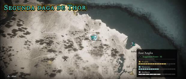 Assassin's Creed Valhalla: Localización de hija de Lerion con segunda daga de Thor