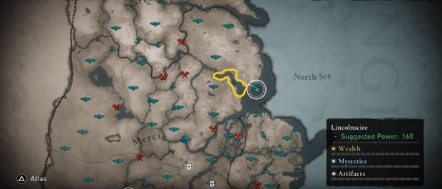 AC Valhalla: Guía de Trofeos / Logros - Ubicación para obtener Furia a los remos