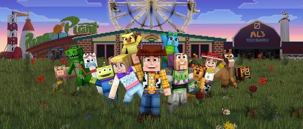 Minecraft recibe a los personajes de Toy Story en PC y Xbox One Imagen 2