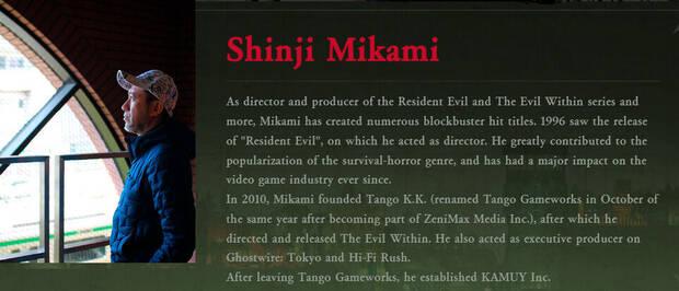 Shinji Mikami funda nuevo estudio, Kamuy Inc.