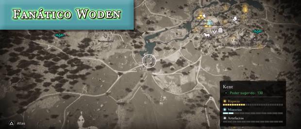 AC Valhalla: Ubicación del Fanático - Woden