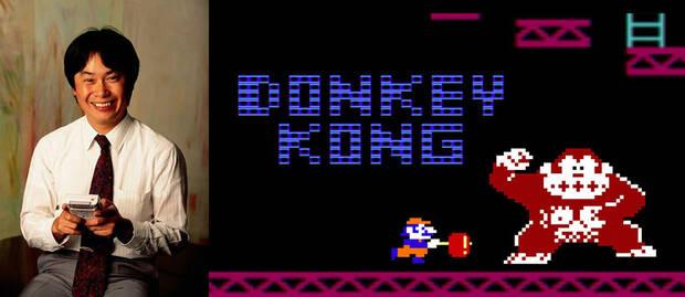 Miyamoto joven desarrolla Donkey Kong