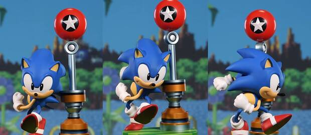 First 4 Figures presenta su nueva estatua de Sonic the Hedgehog hecha en PVC Imagen 3