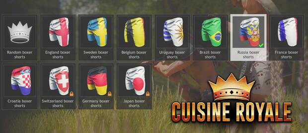 Cuisine Royale aade las primeras opciones de personalizacin Imagen 2