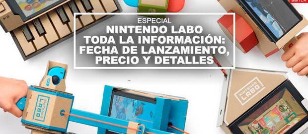 Nintendo Labo TODA la información: fecha de lanzamiento, precio y detalles