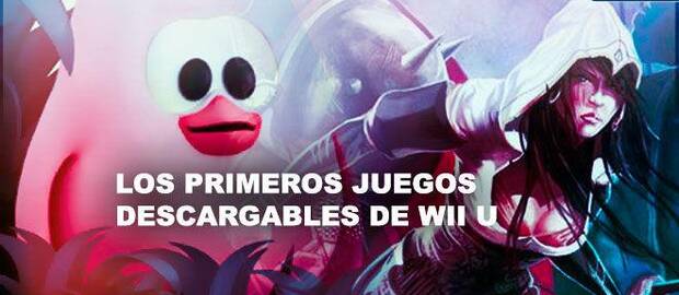 Los primeros juegos descargables de Wii U