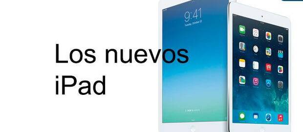 Los nuevos iPad Air y iPad mini 2