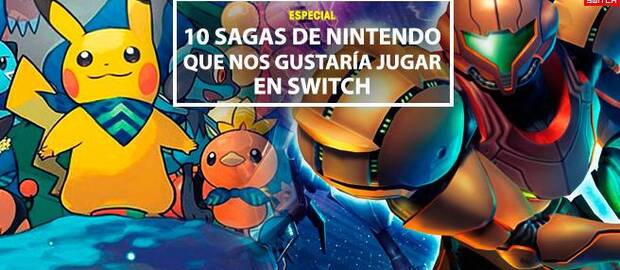 10 sagas de Nintendo que nos gustara jugar en Switch