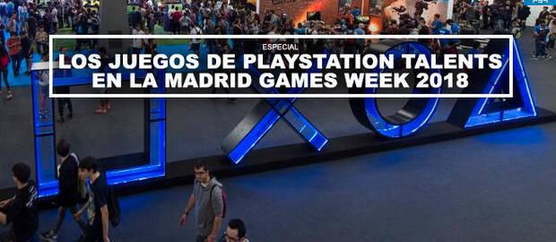 Los juegos de PlayStation Talents en la Madrid Games Week 2018