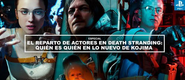 El reparto de actores en Death Stranding: Quién es quién en lo nuevo de Kojima