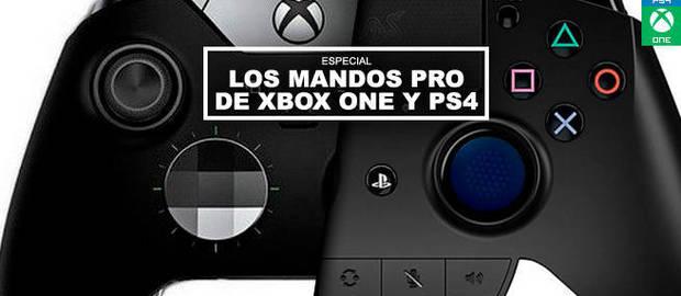 Los mandos Pro de Xbox One y PS4