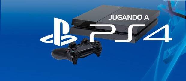 Jugando a PlayStation 4