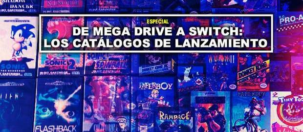 De Mega Drive a Switch: Los catálogos de lanzamiento