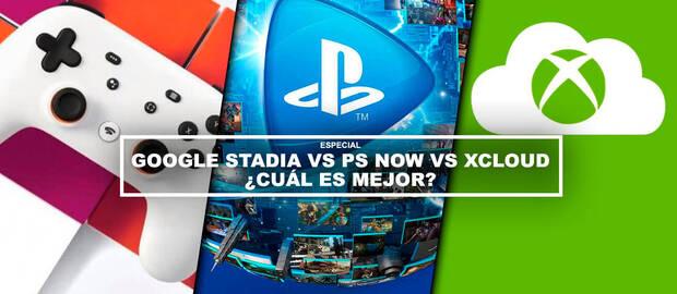 Stadia vs PS Now vs xCloud ¿Cuál es mejor? - TODOS los detalles