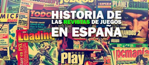 Historia de las revistas de juegos en España