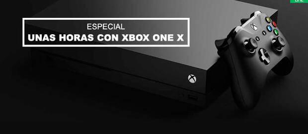 Unas horas con Xbox One X