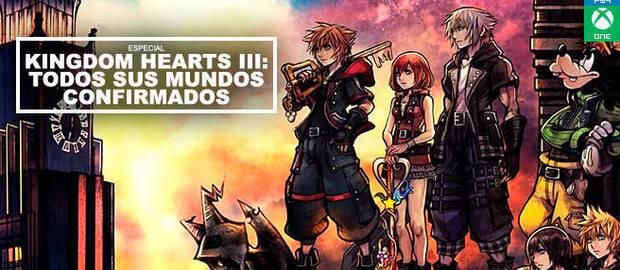Kingdom Hearts III: Todos sus mundos confirmados