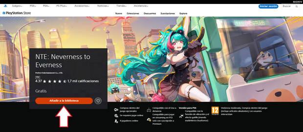 Neverness to Everness - Descargar gratis en consola PS5