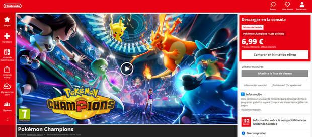 Pok�mon Champions - Precio del lote de inicio para ampliar el espacio de almacenamiento de la caja