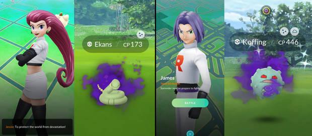 ¿Qué equipo Pokémon usan Jessie y James en Pokémon Go?