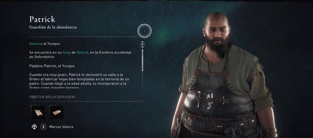 AC Valhalla - Orden de los Antiguos - Patrick
