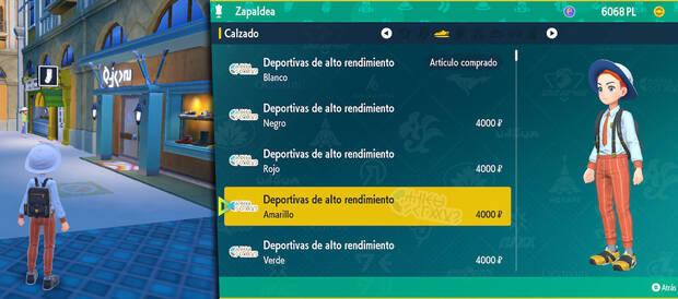 Pokémon Escarlata y Púrpura - Dónde comprar ropa nueva