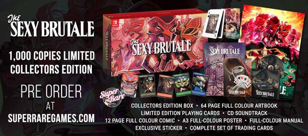 The Sexy Brutale para Nintendo Switch tendr edicin fsica limitada de Super Rare Games Imagen 3