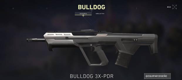 Armas de Valorant - Características de Bulldog