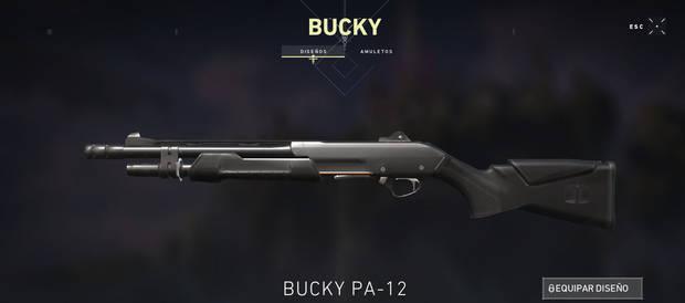 Armas de Valorant - Características de Bucky