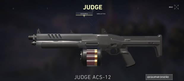 Armas de Valorant - Características de Judge