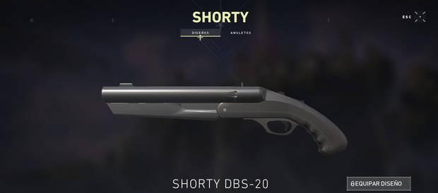 Armas de Valorant - Características de Shorty