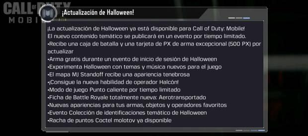 Call of Duty Mobile - Evento de Halloween: detalles