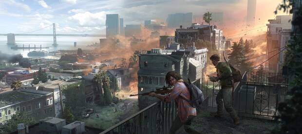 Primera ilustracin del multijugador de The Last of Us.