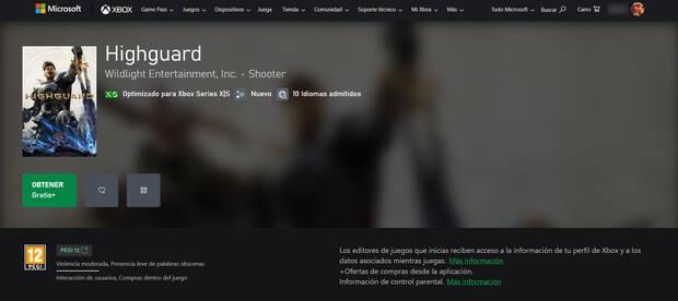 Highguard - Descargar gratis en Xbox Series X|S