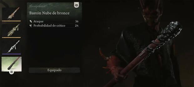 Black Myth: Wukong - Arma Bastón Nube de bronce