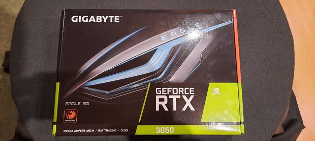Caja NVIDIA RTX 3050
