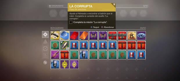 Cómo completar el paso de aventura La corrupta