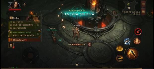 Diablo Immortal - Pasos a seguir para convertirse en Inmortal ganando el Rito del exilio como Sombra