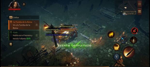 Diablo Immortal - Cómo subir rápido de nivel: Avanza por las misiones principales