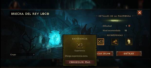 Diablo Immortal - Cómo subir rápido de nivel: Completa mazmorras, fallas y encargos